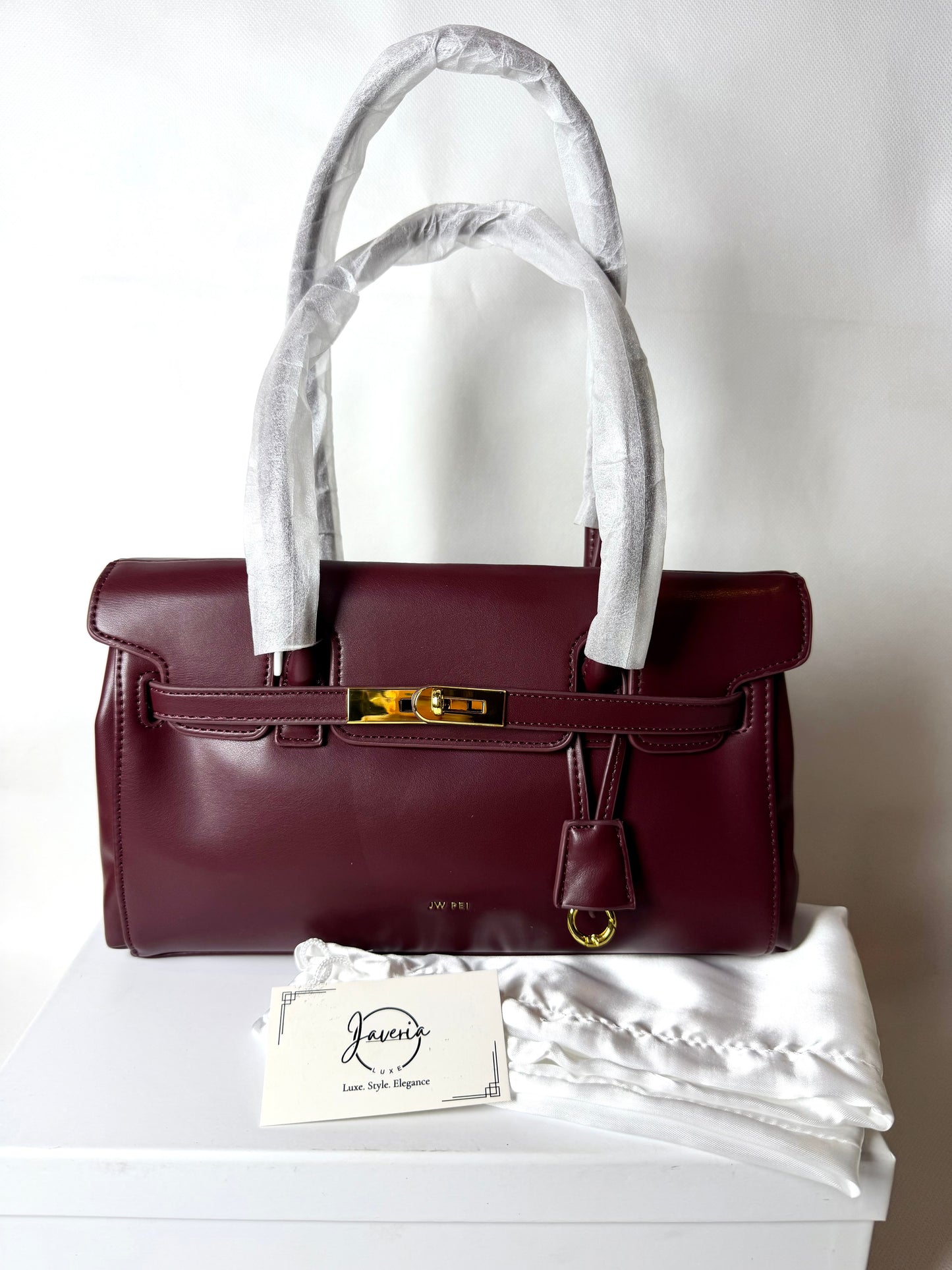 YARA SHOULDER BAG - BURGUNDY