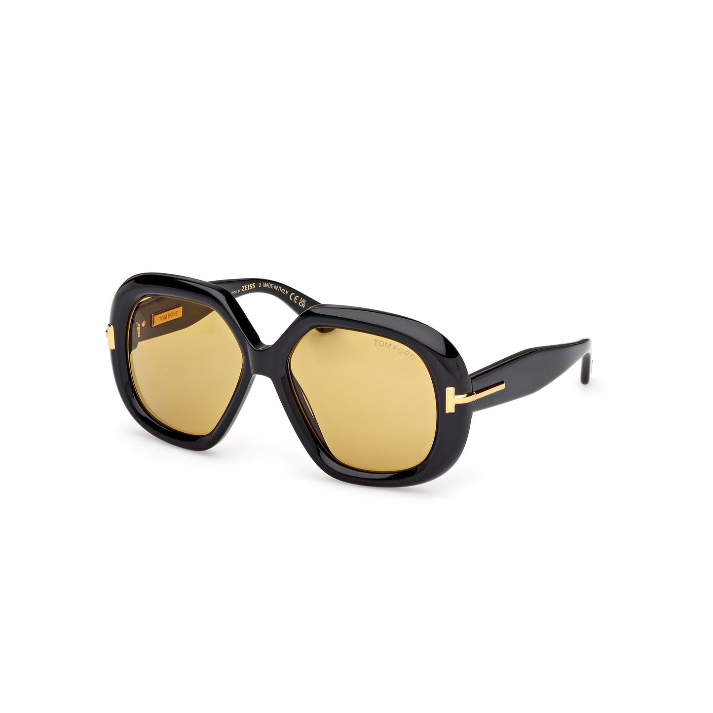 Tomford yellow lens sunglasses (New) - with box & case