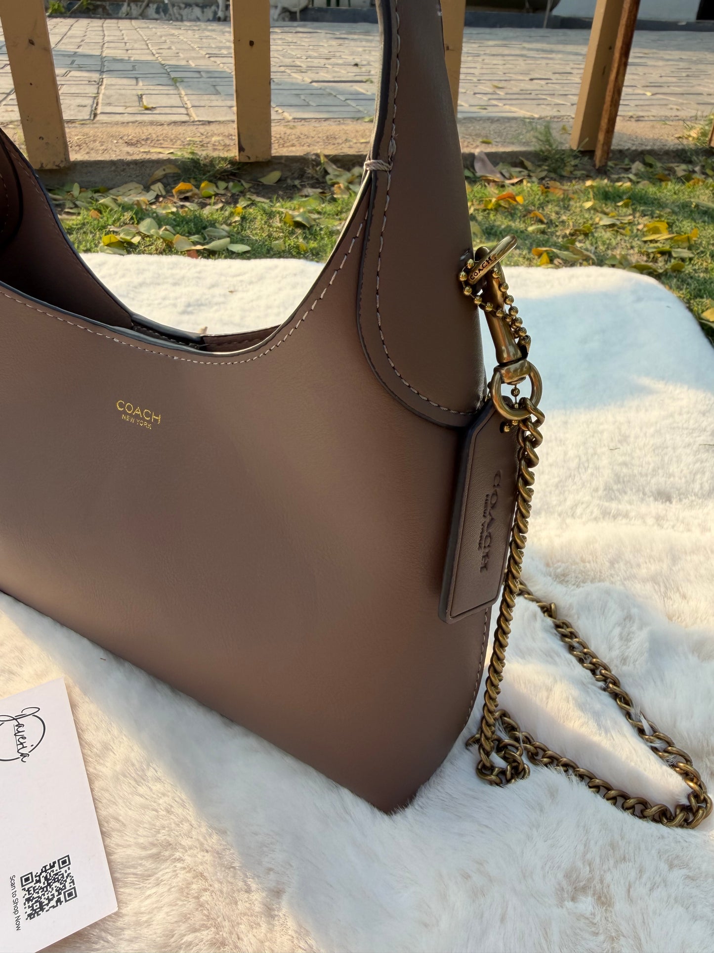 Coach Brookyln 23 Shoulder Bag - Darkstone