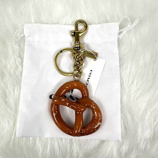 Coach Pretzel Bag Charm 🥨