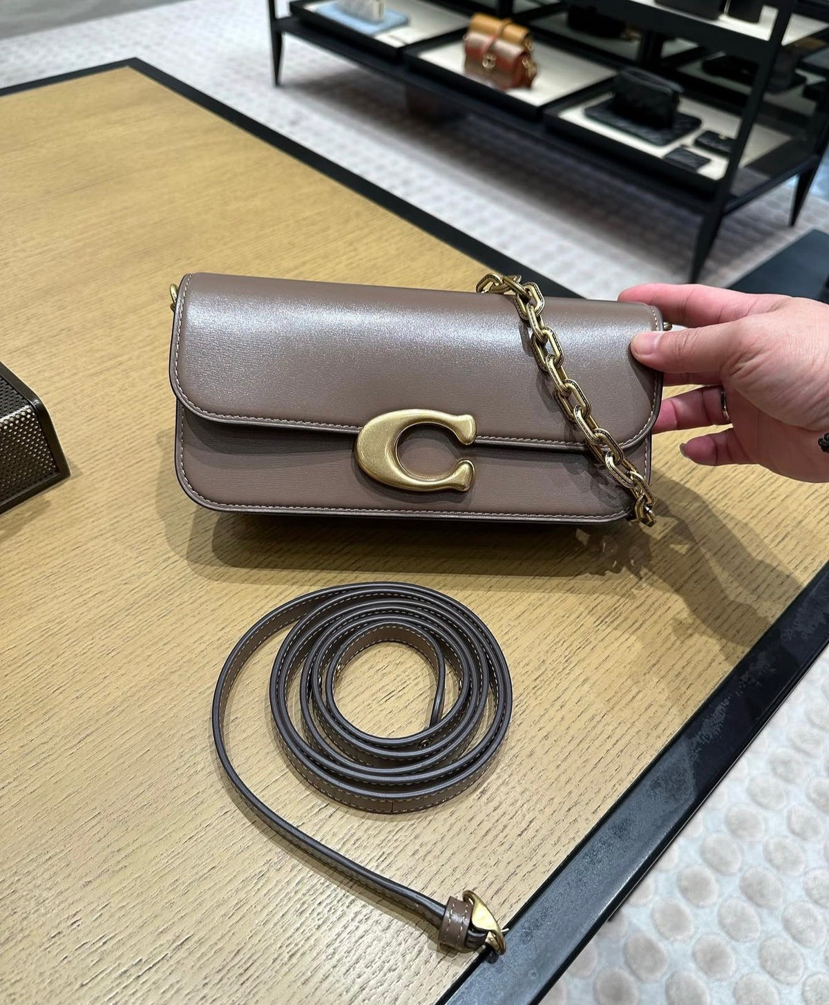 Coach Idol Bag 23 - Darkstone