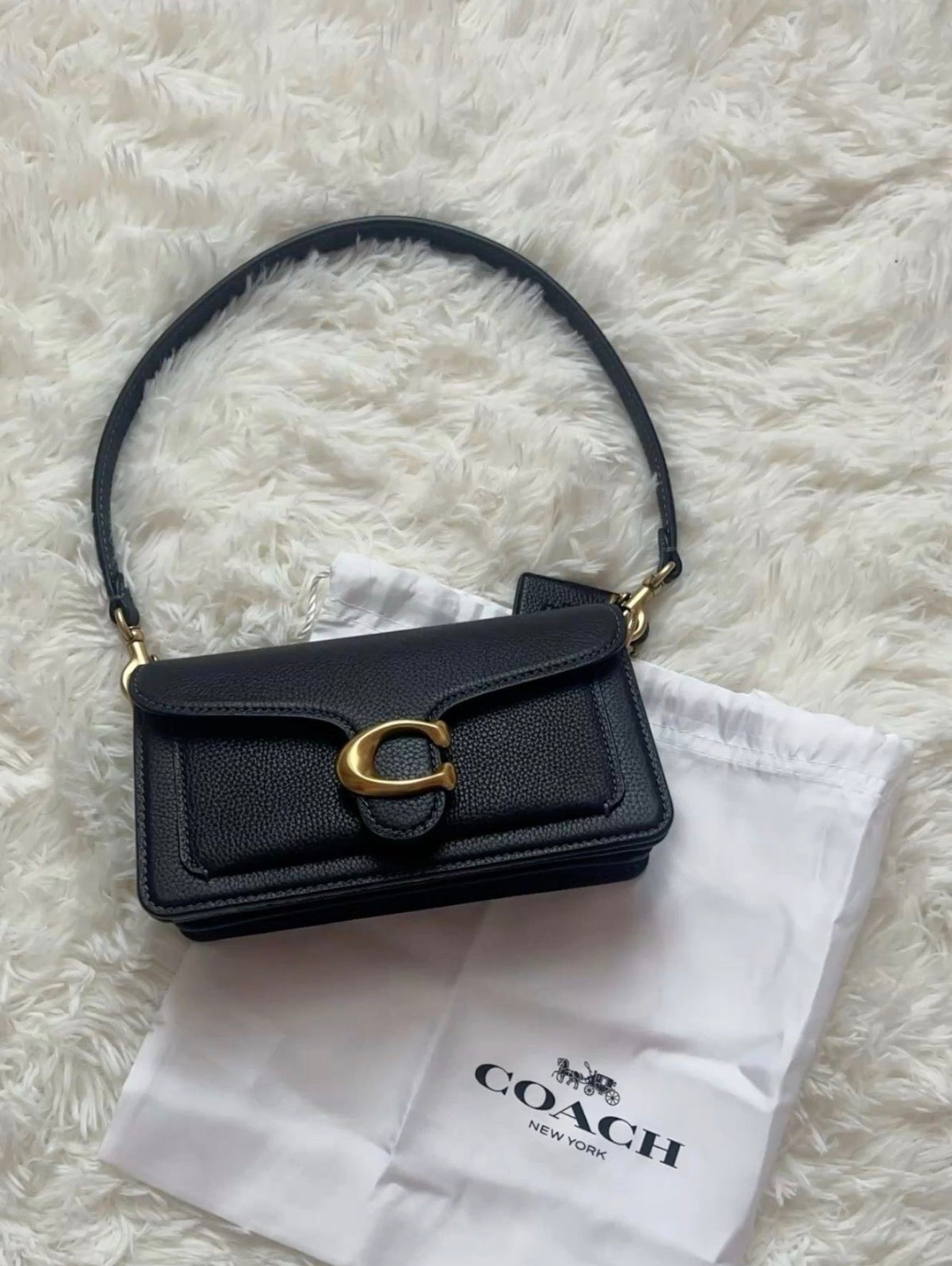 Coach Tabby 20 Bag - Black