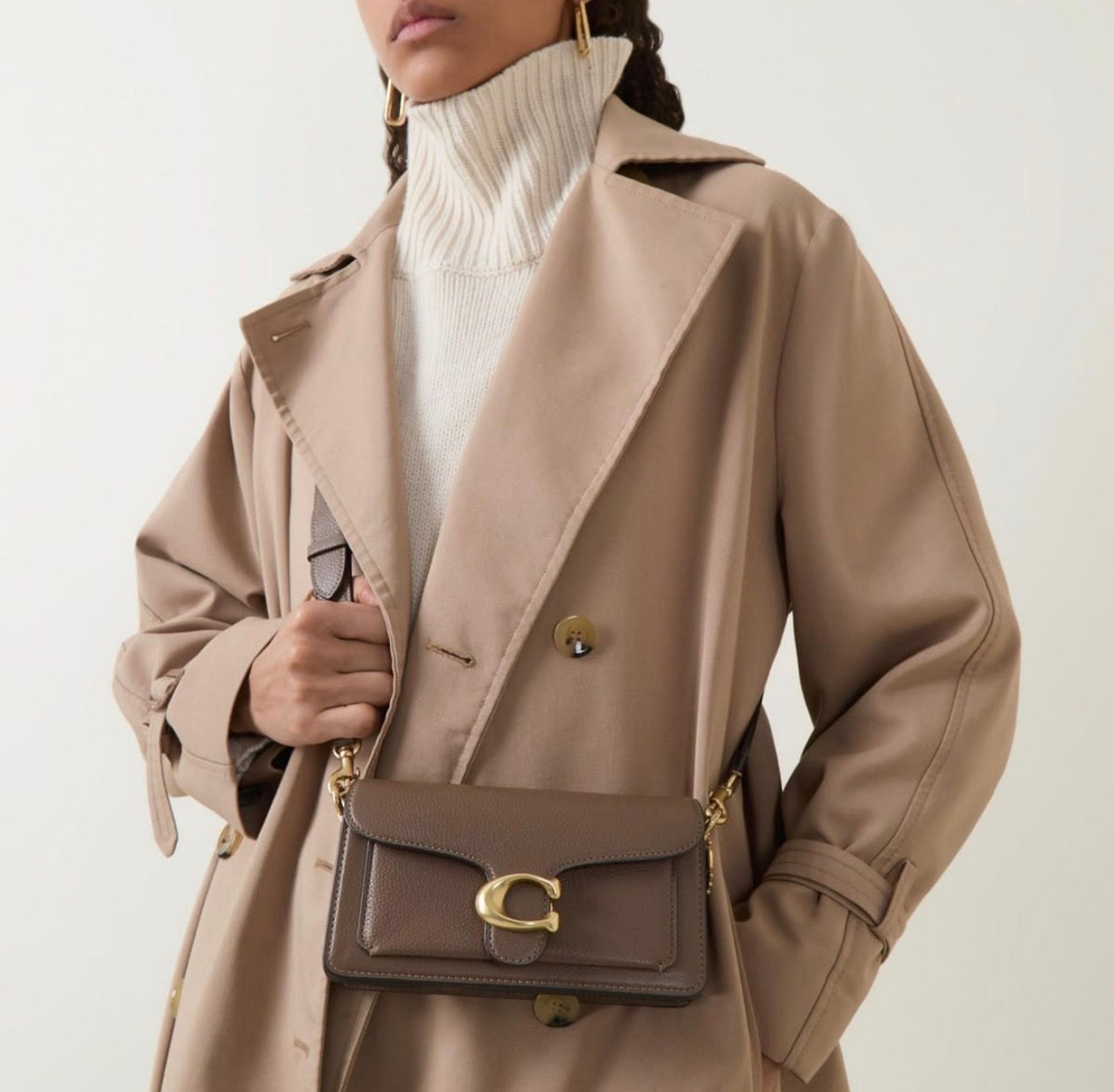 Coach Tabby 20 Bag - Darkstone
