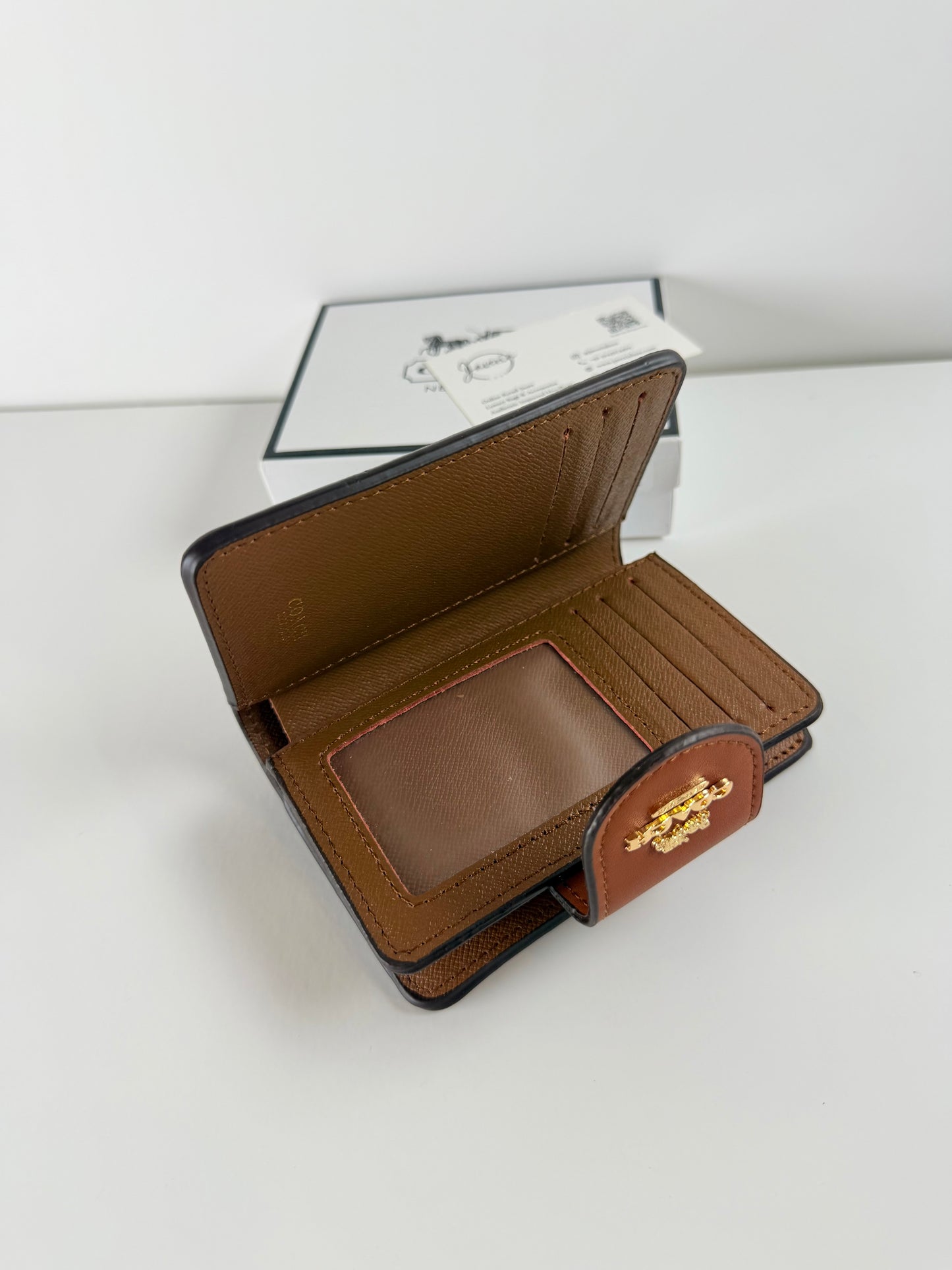 Coach Wallet - Camel Brown