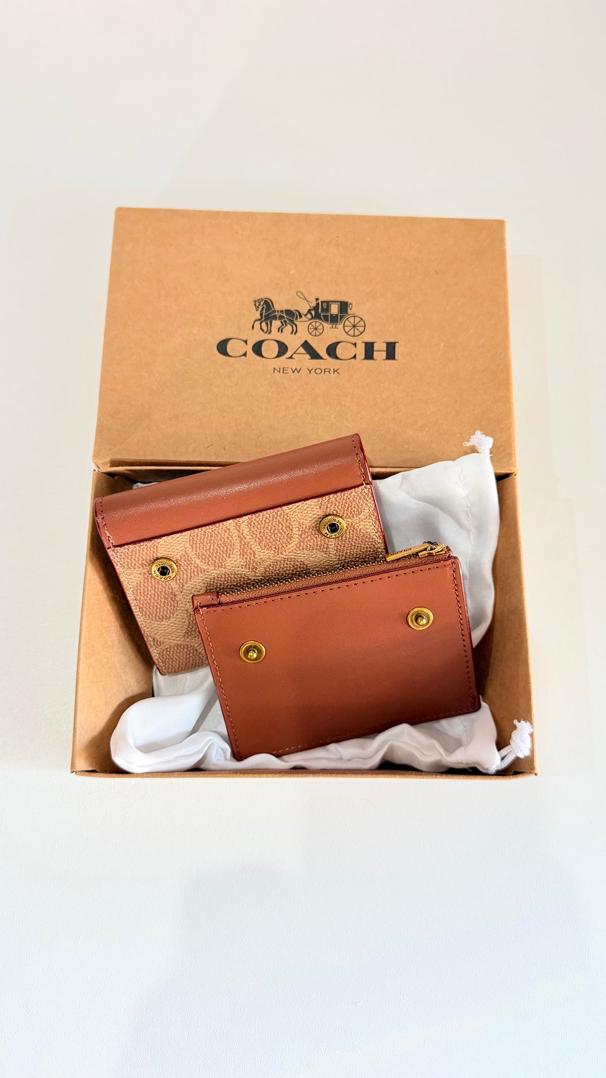 Coach Essential Cardholder Wallet Brown
