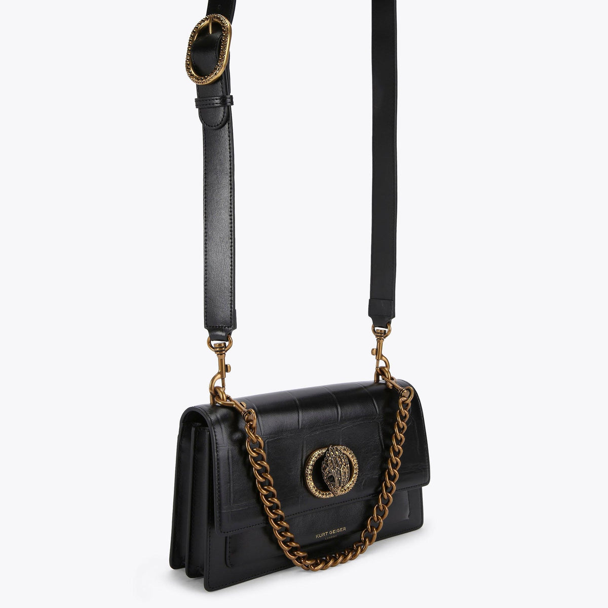 KG Chelsea East West Bag - Black