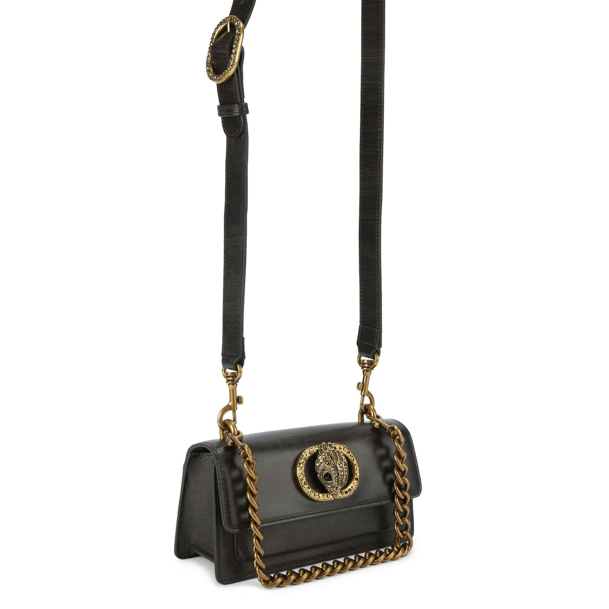 KG Small Chelsea East West Bag - Black