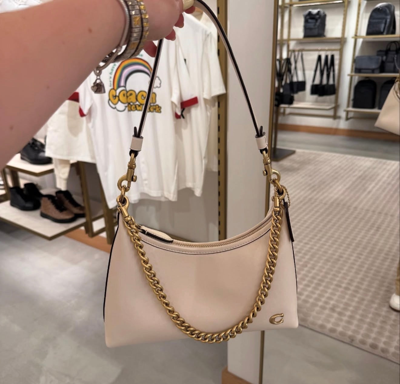 Coach Juliet Bag - White