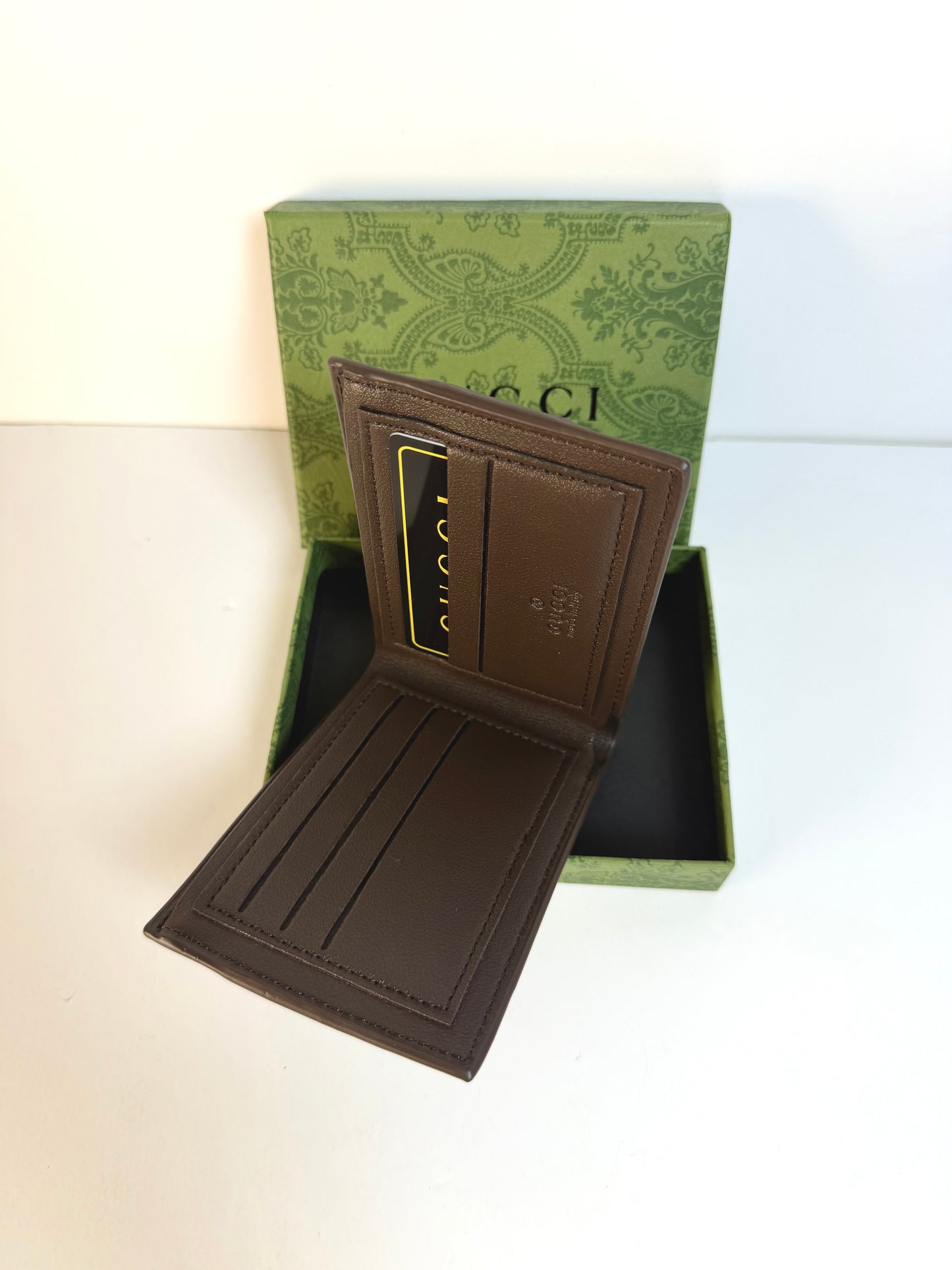 Gucci Ophidia Bi-fold in GG Monogram Fabric Men’s Wallet
