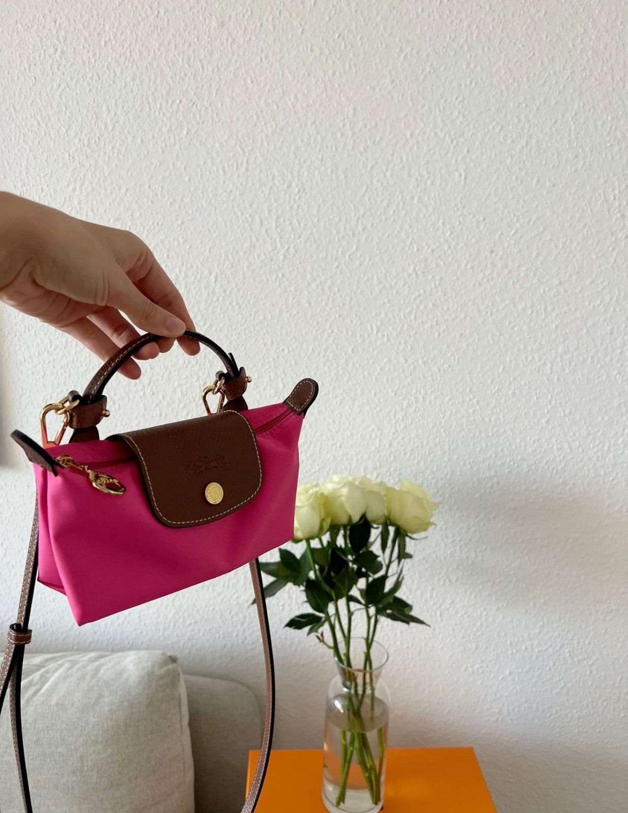 LC Mini Crossbody Bag (Barbie Pink)