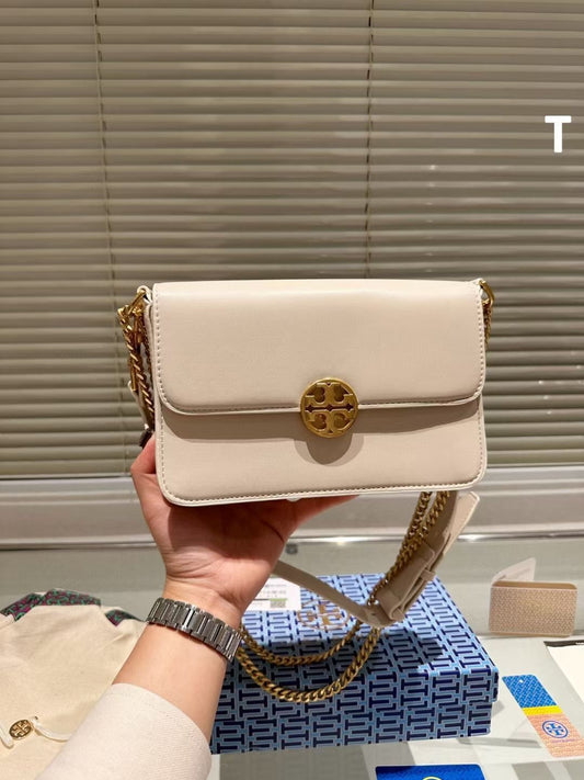 Tory Burch Chelsea Shoulder Bag - White