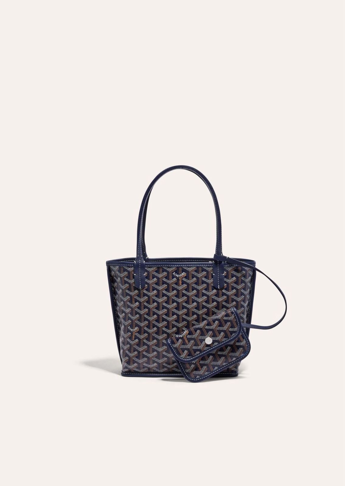 Goyard Small Tote Bag - Navy Blue