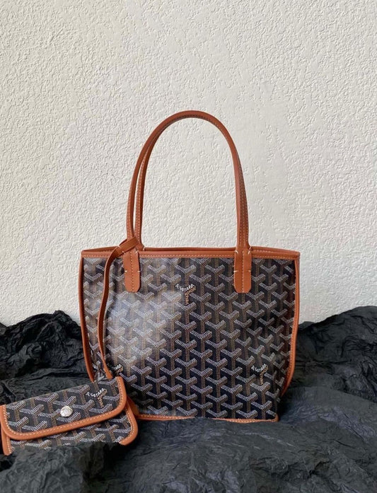 Goyard Small Tote Bag - Brown