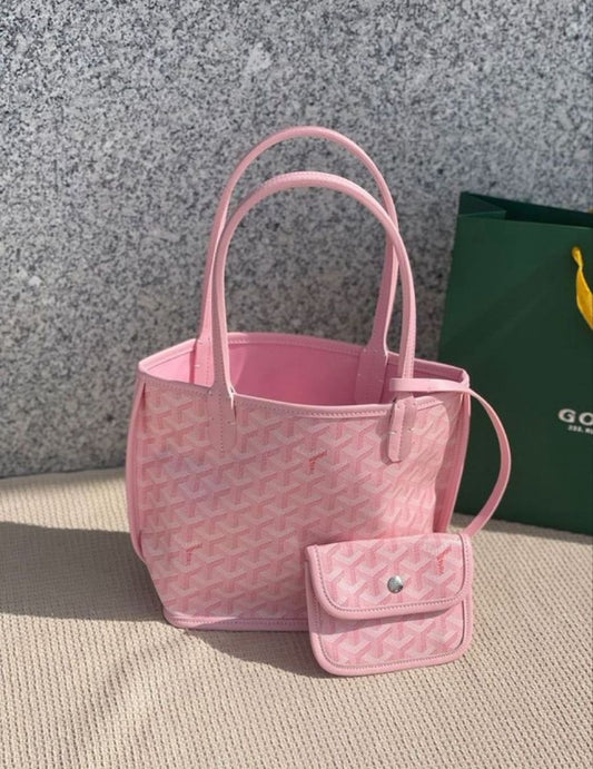 Goyard Small Tote Bag - Light Pink