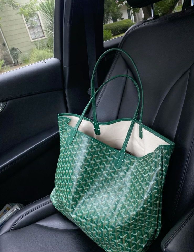 Goyard Large Tote Bag - Green