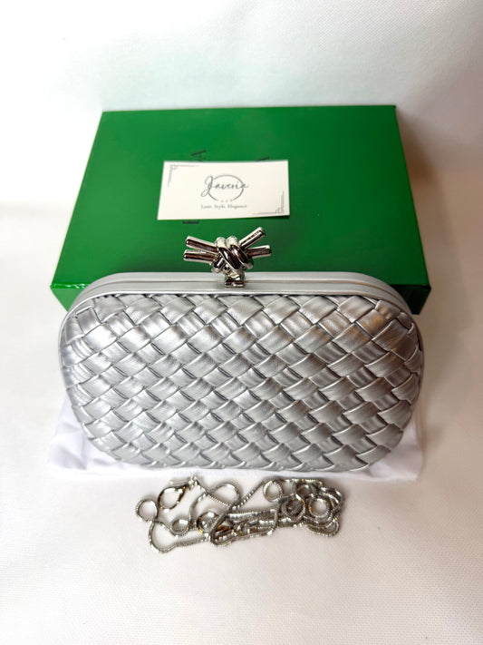 BV knot clutch (Silver)