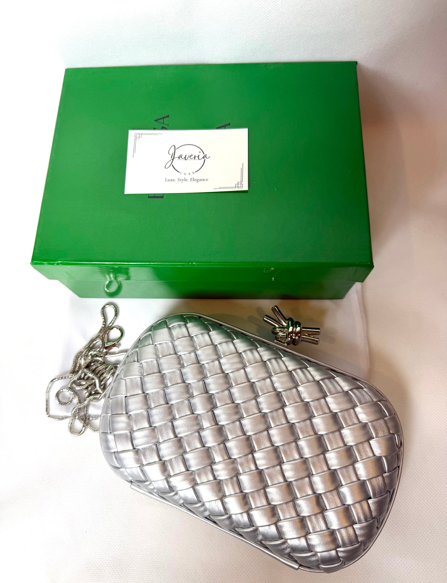 BV knot clutch (Silver)