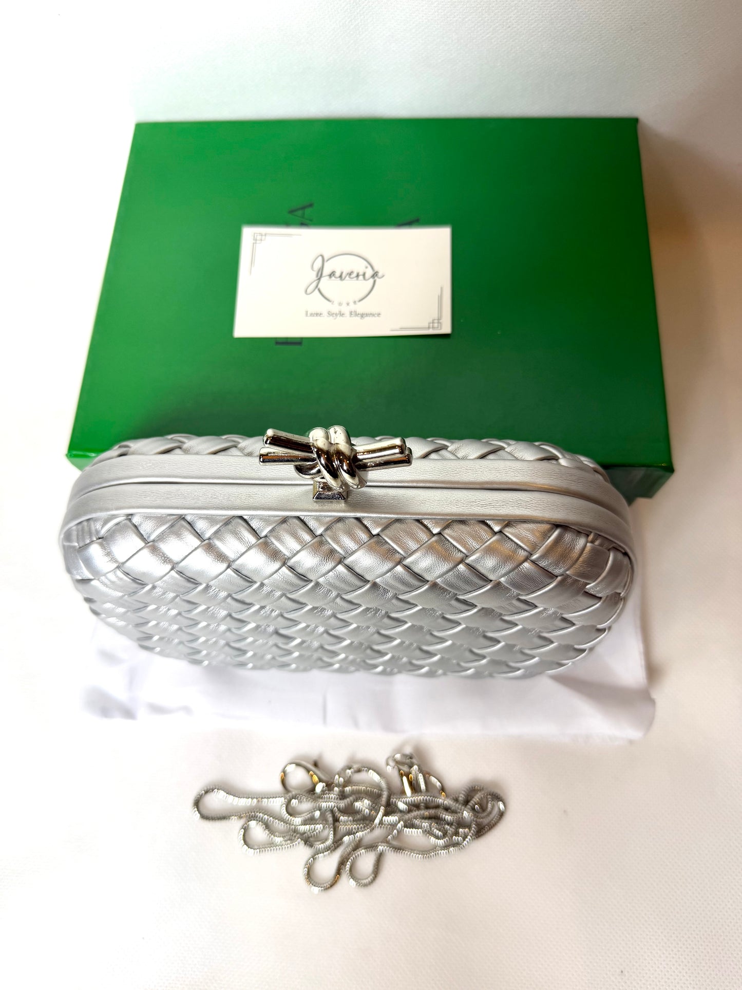 BV knot clutch (Silver)