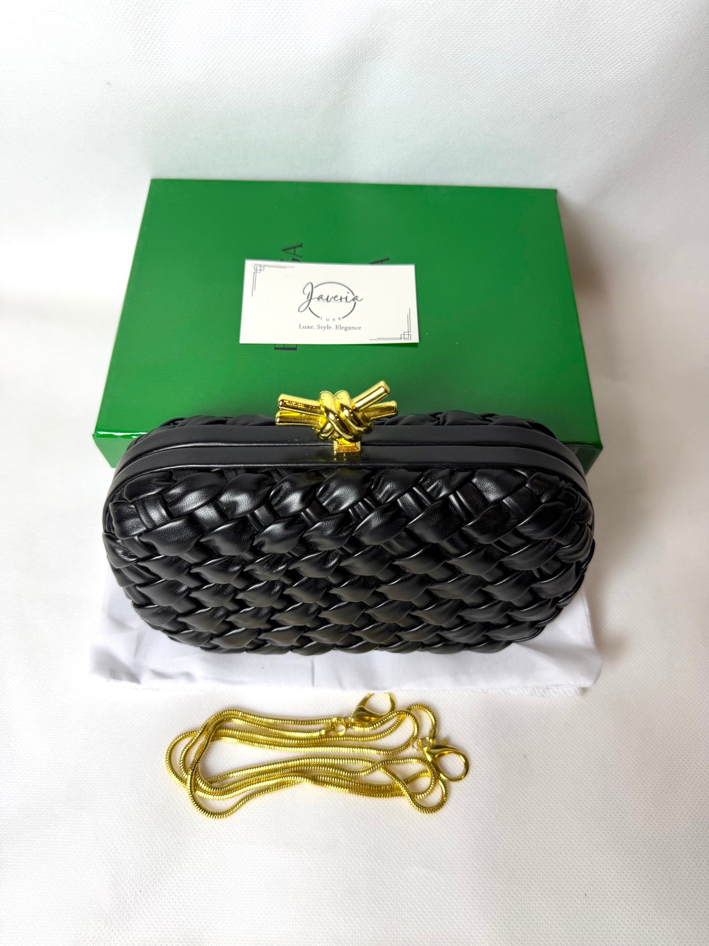 BV knot clutch - Black