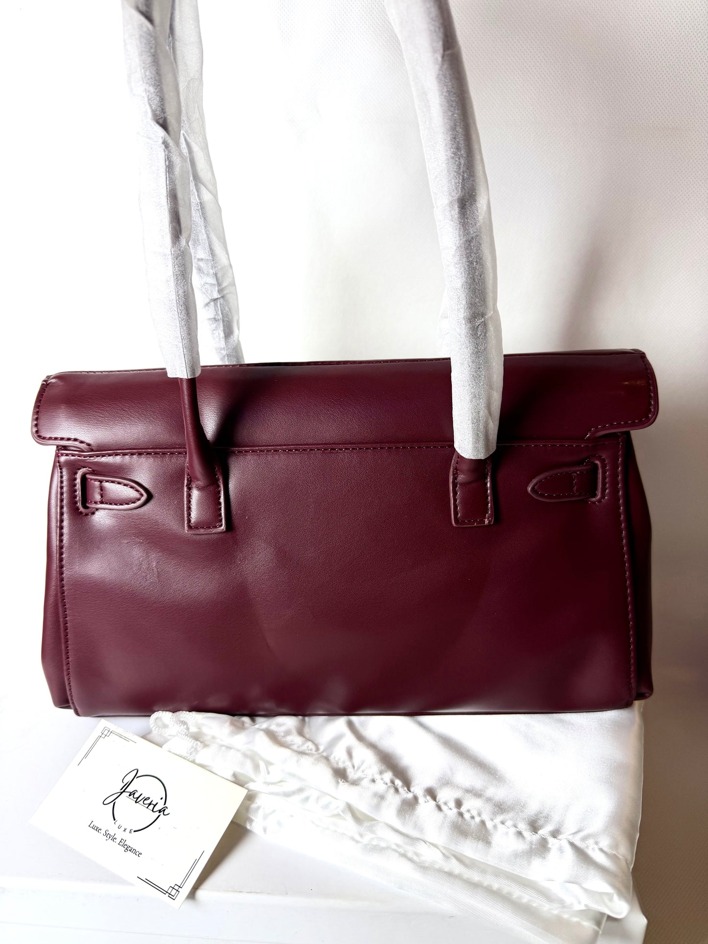 YARA SHOULDER BAG - BURGUNDY