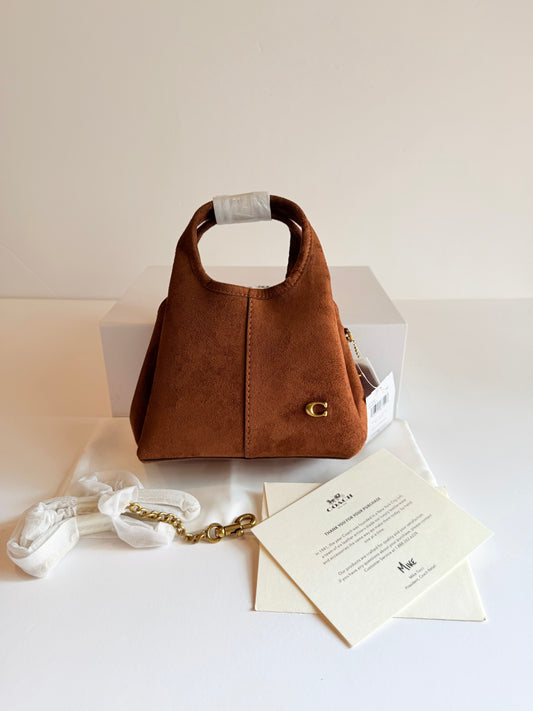 Coach Lana 19 - Suede Brown (New)