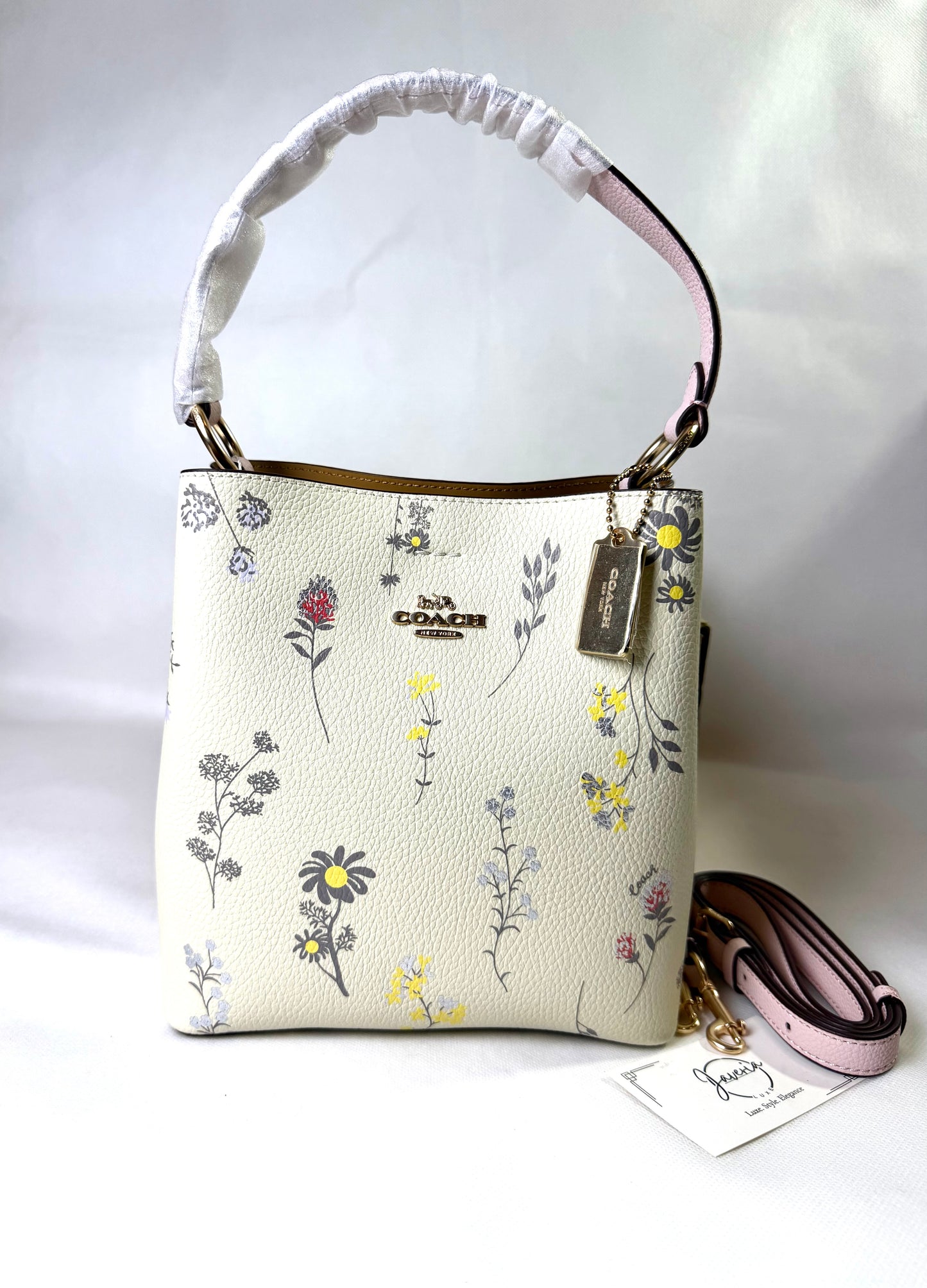 Coach Bucket Bag with Wildflower Print