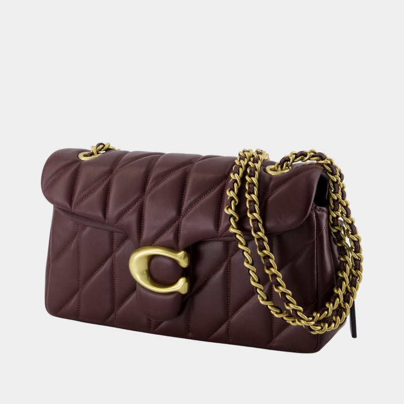 Coach Quilted Tabby 26 Bag - Merlot