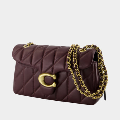 Coach Quilted Tabby 26 Bag - Merlot