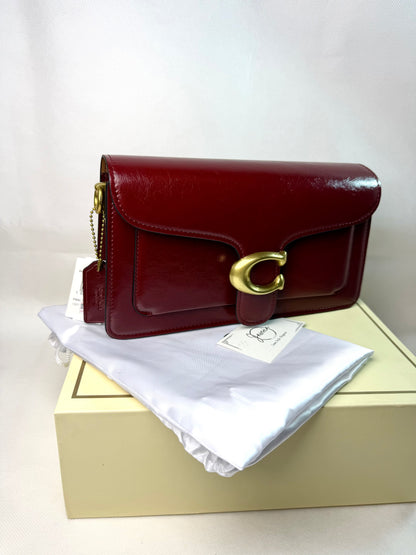 Tabby 26 Spazzolato leather Bag (Burgundy)