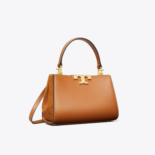 Tory Burch Mini Eleanor Satchel Bag - Brown