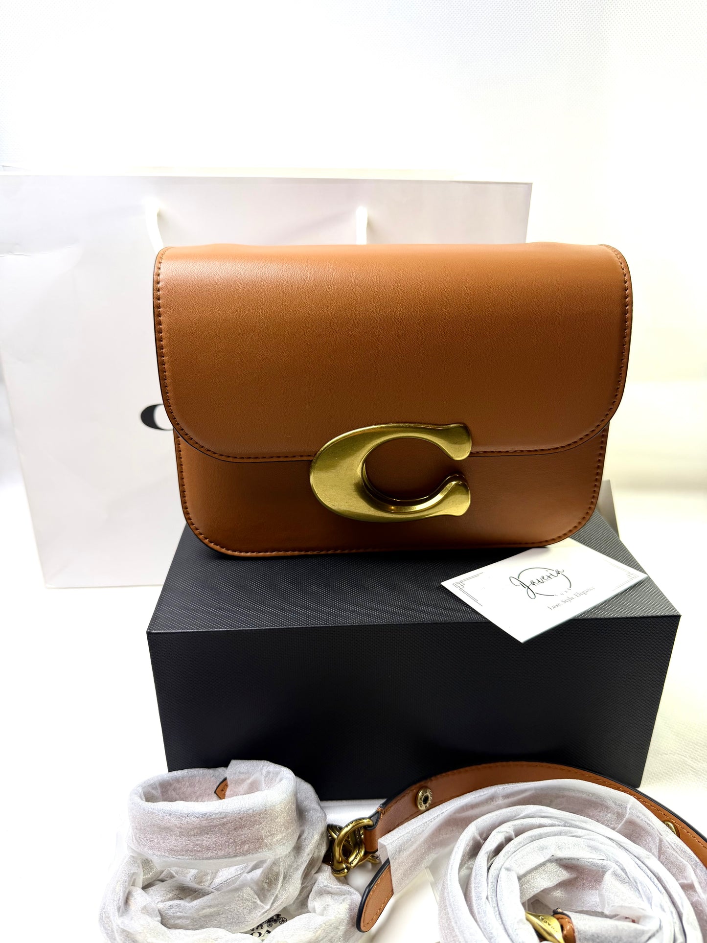 COACH IDOL BAG - BROWN