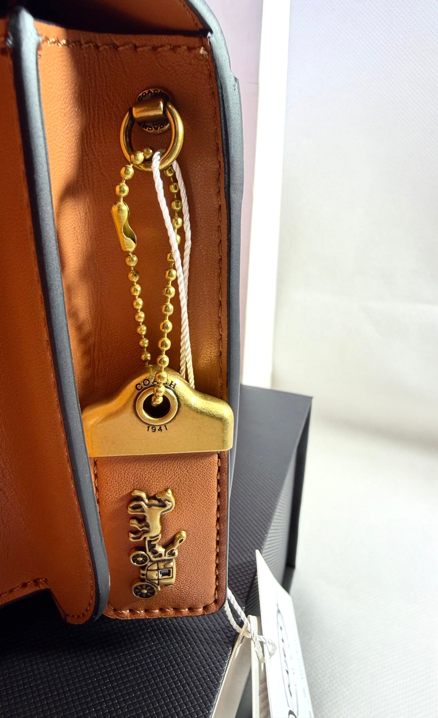 COACH IDOL BAG - BROWN