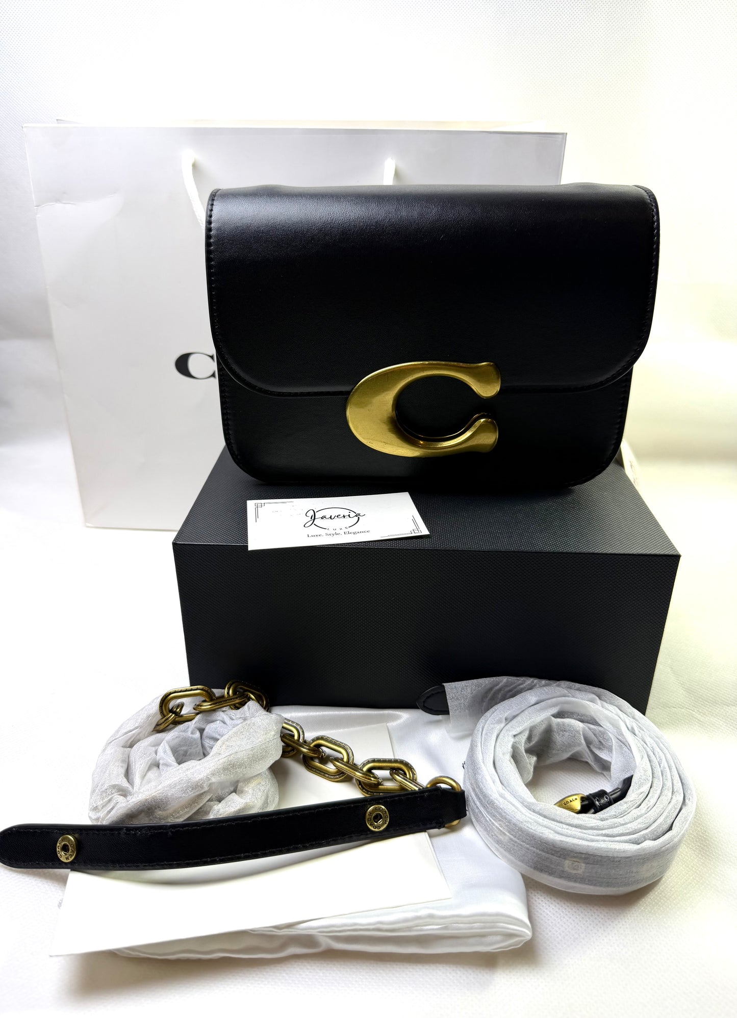 COACH IDOL BAG - BLACK