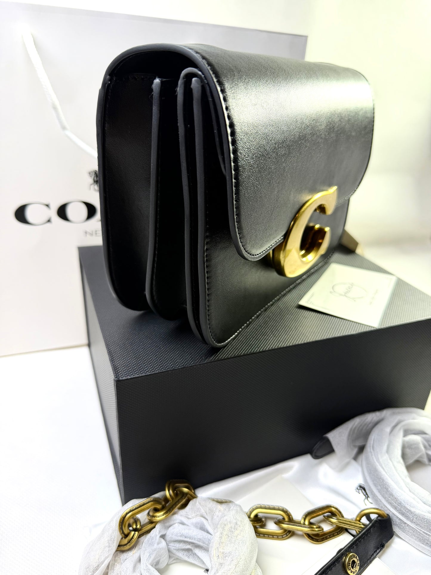 COACH IDOL BAG - BLACK