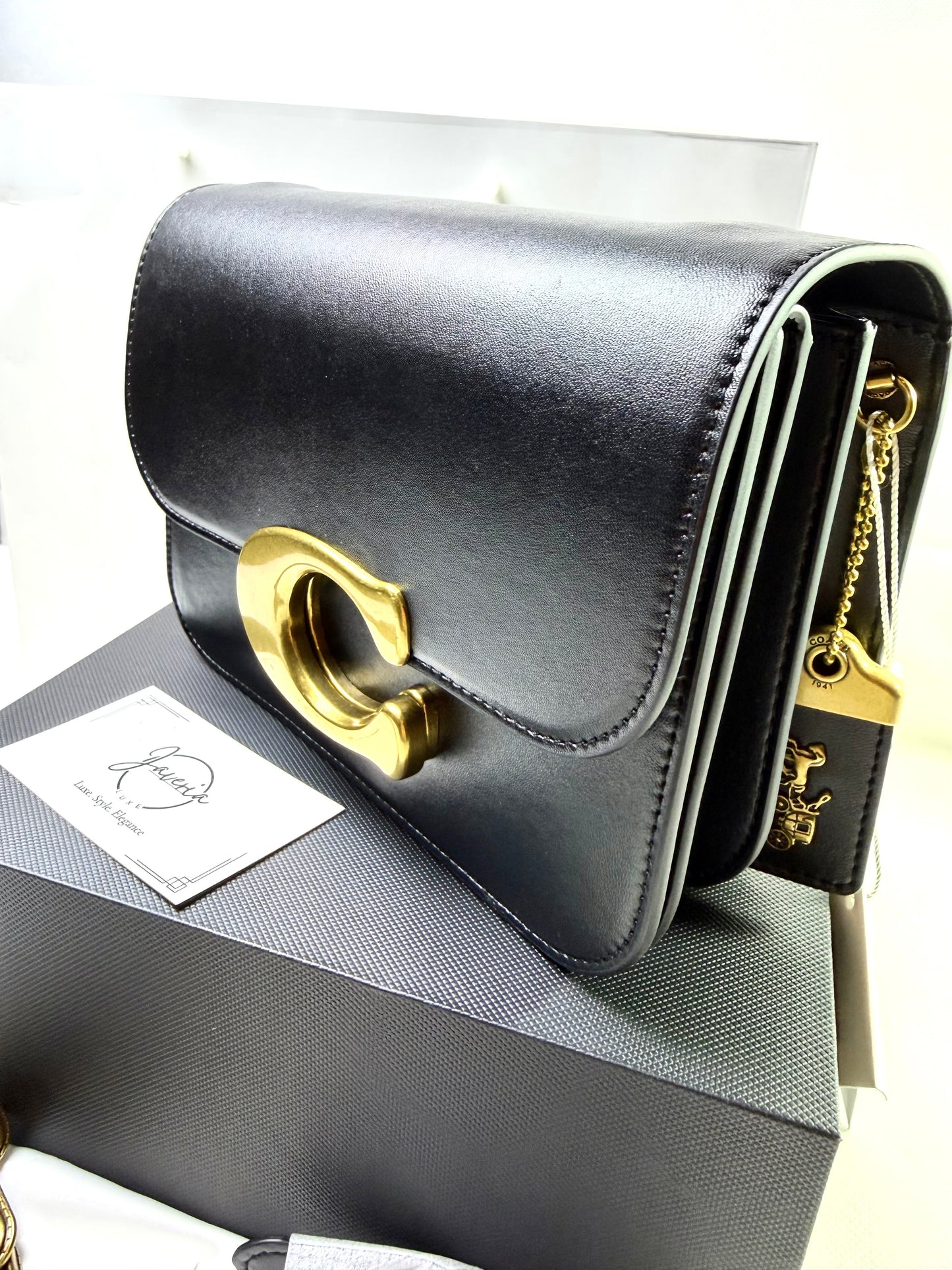 COACH IDOL BAG - BLACK