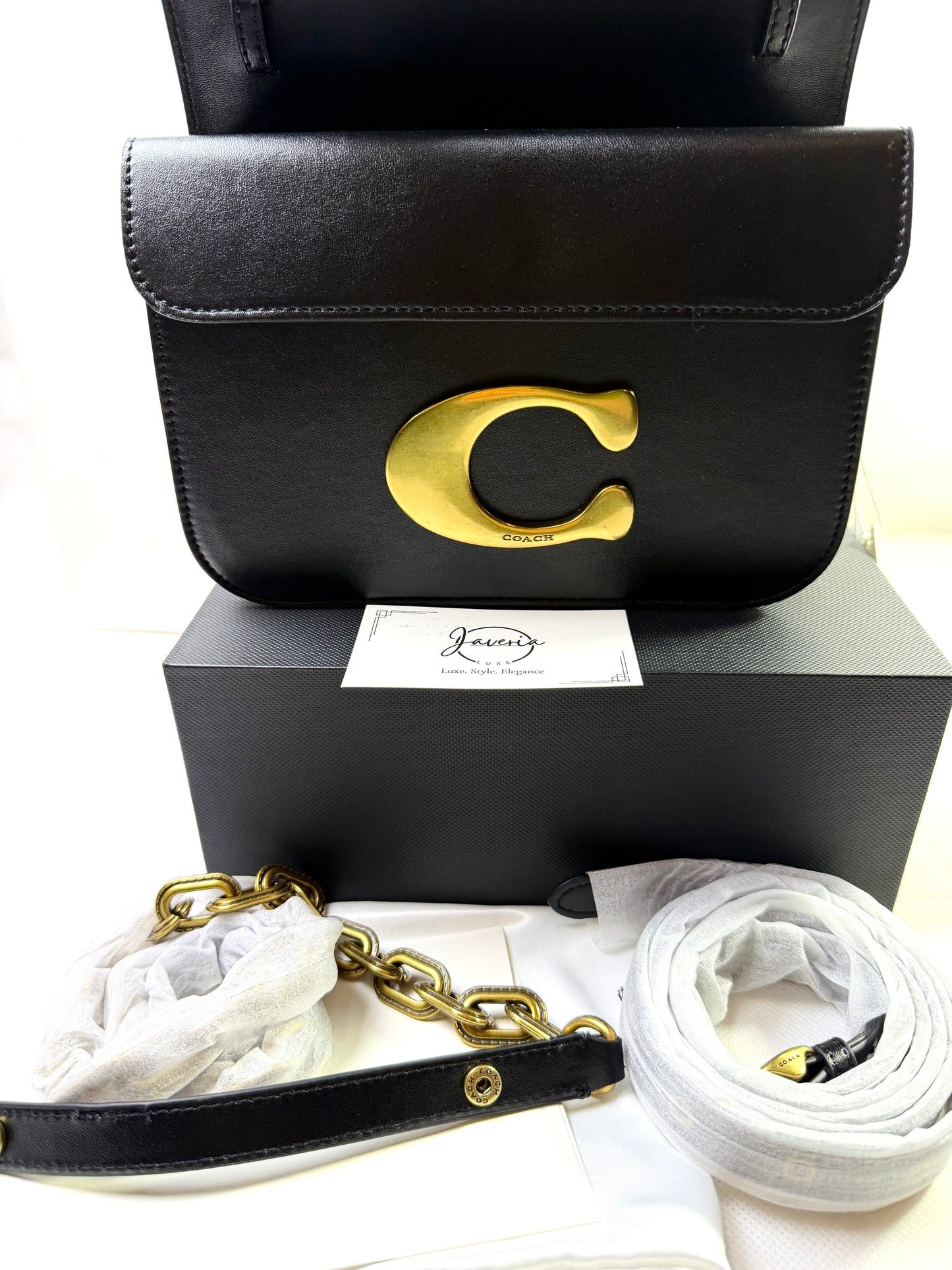 COACH IDOL BAG - BLACK