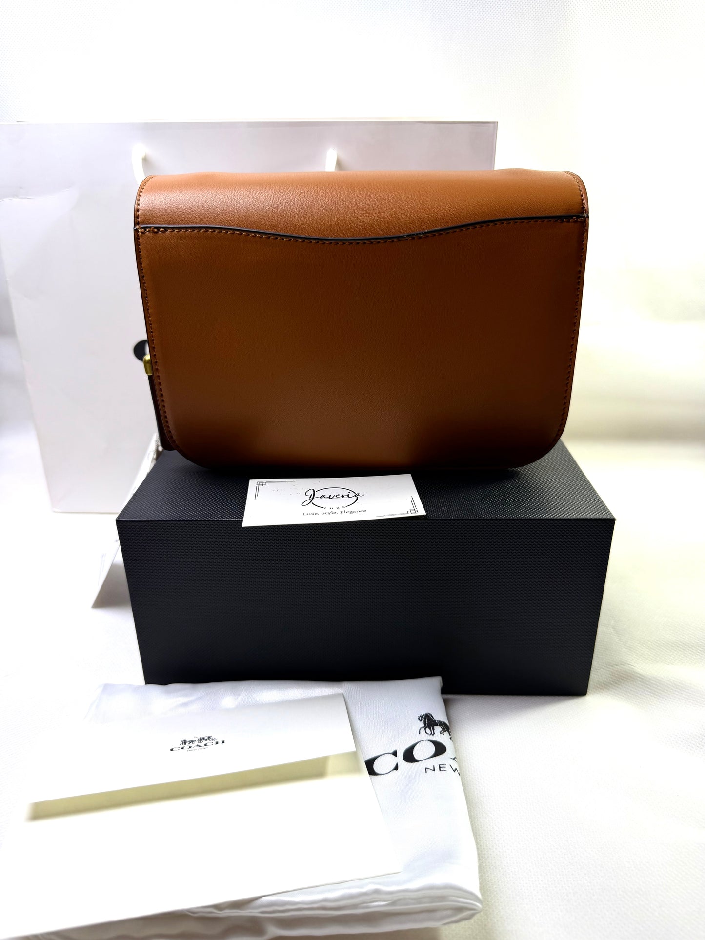 COACH IDOL BAG - BROWN