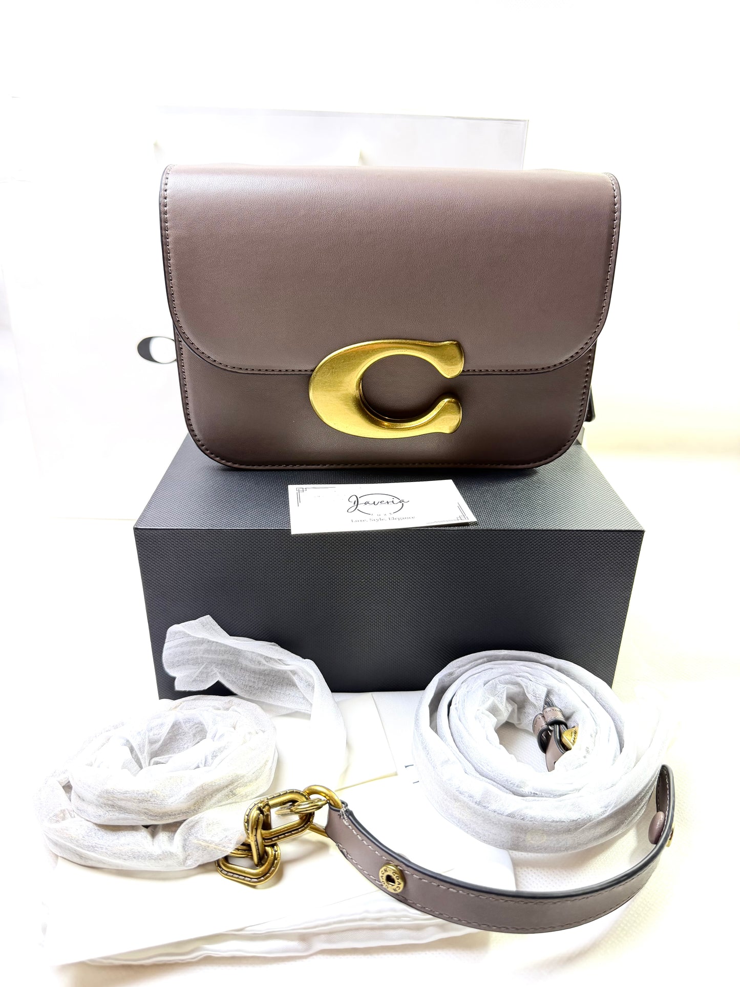 COACH IDOL BAG - DARKSTONE