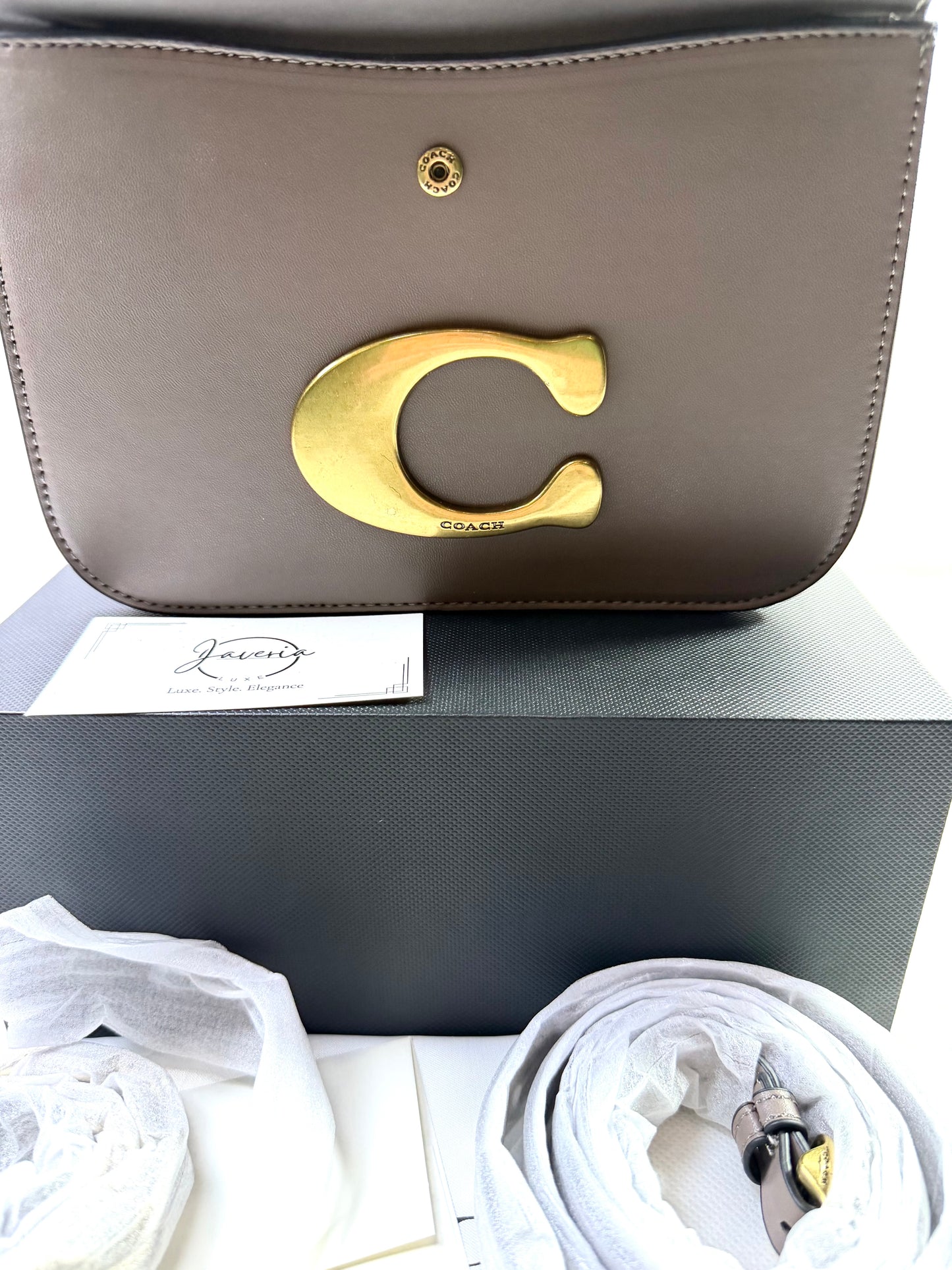 COACH IDOL BAG - DARKSTONE