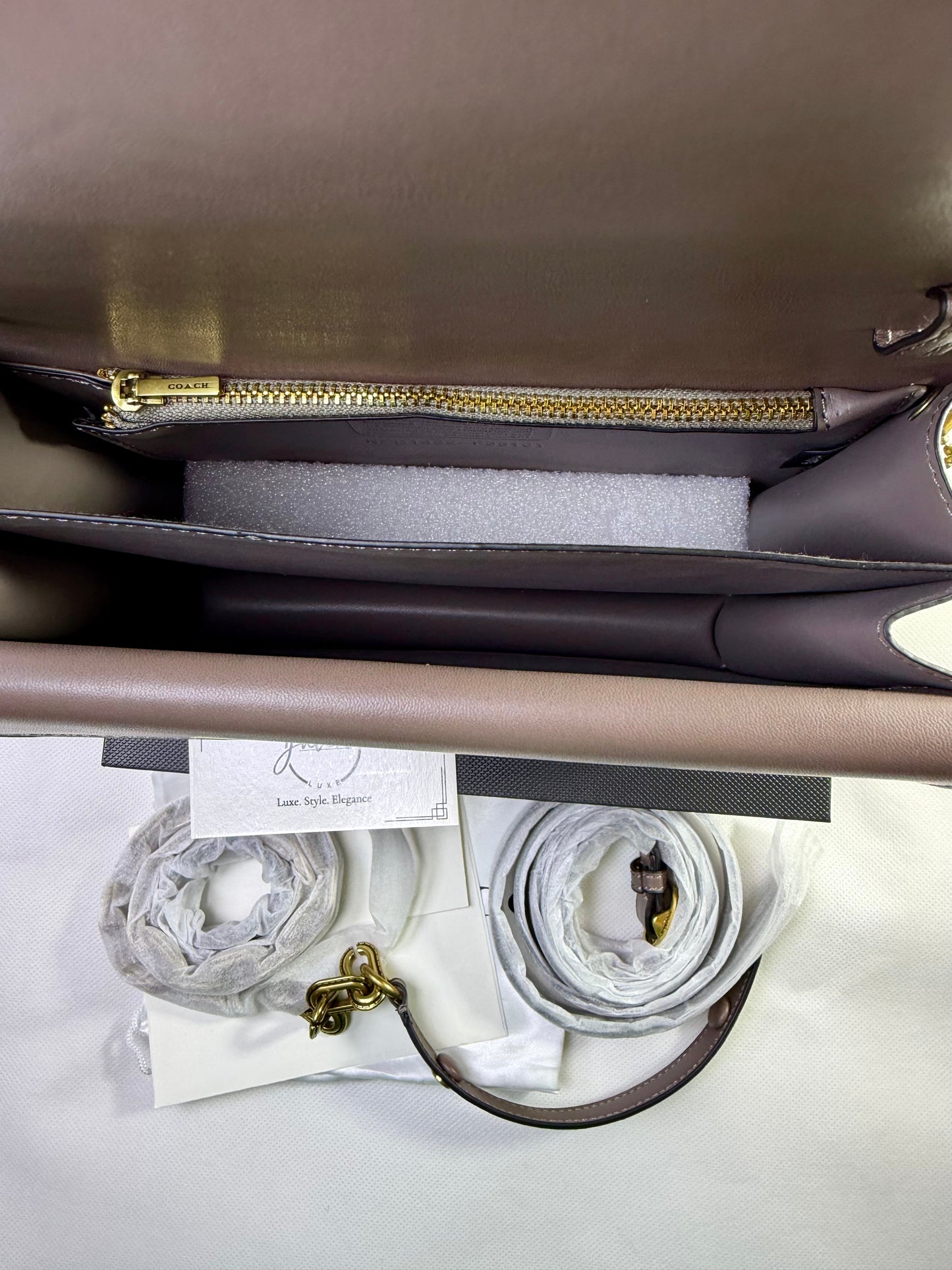COACH IDOL BAG - DARKSTONE