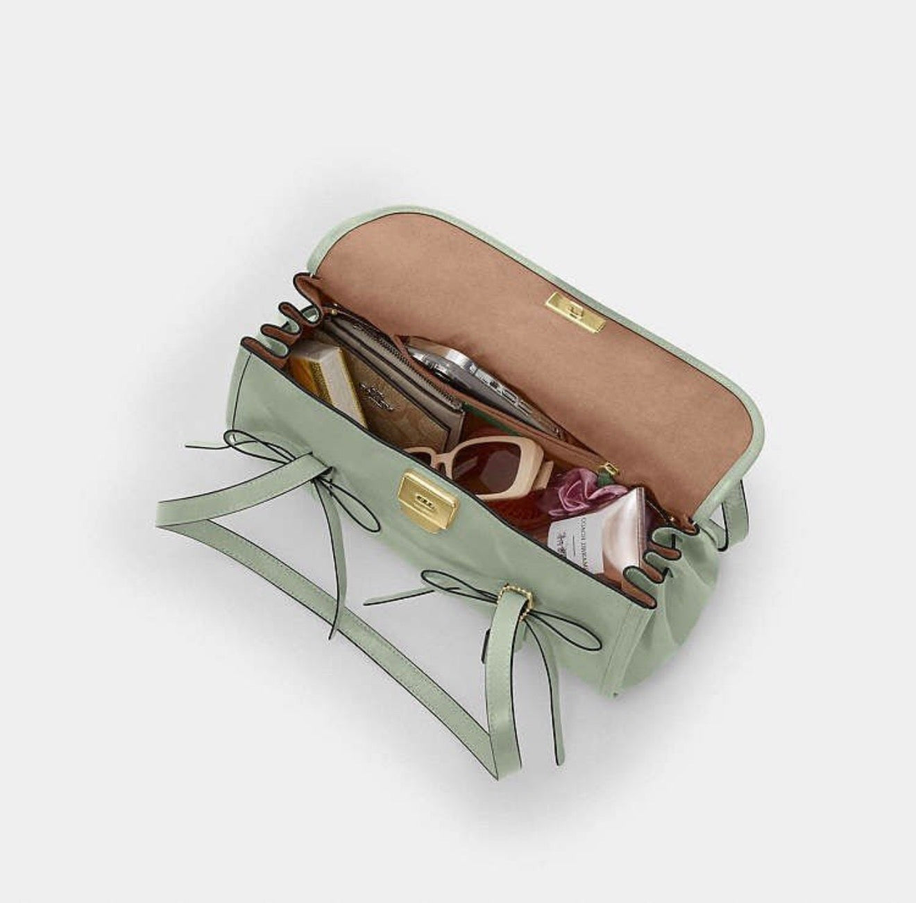 Coach Bridget Flap Shoulder Bag - Light Pistachio