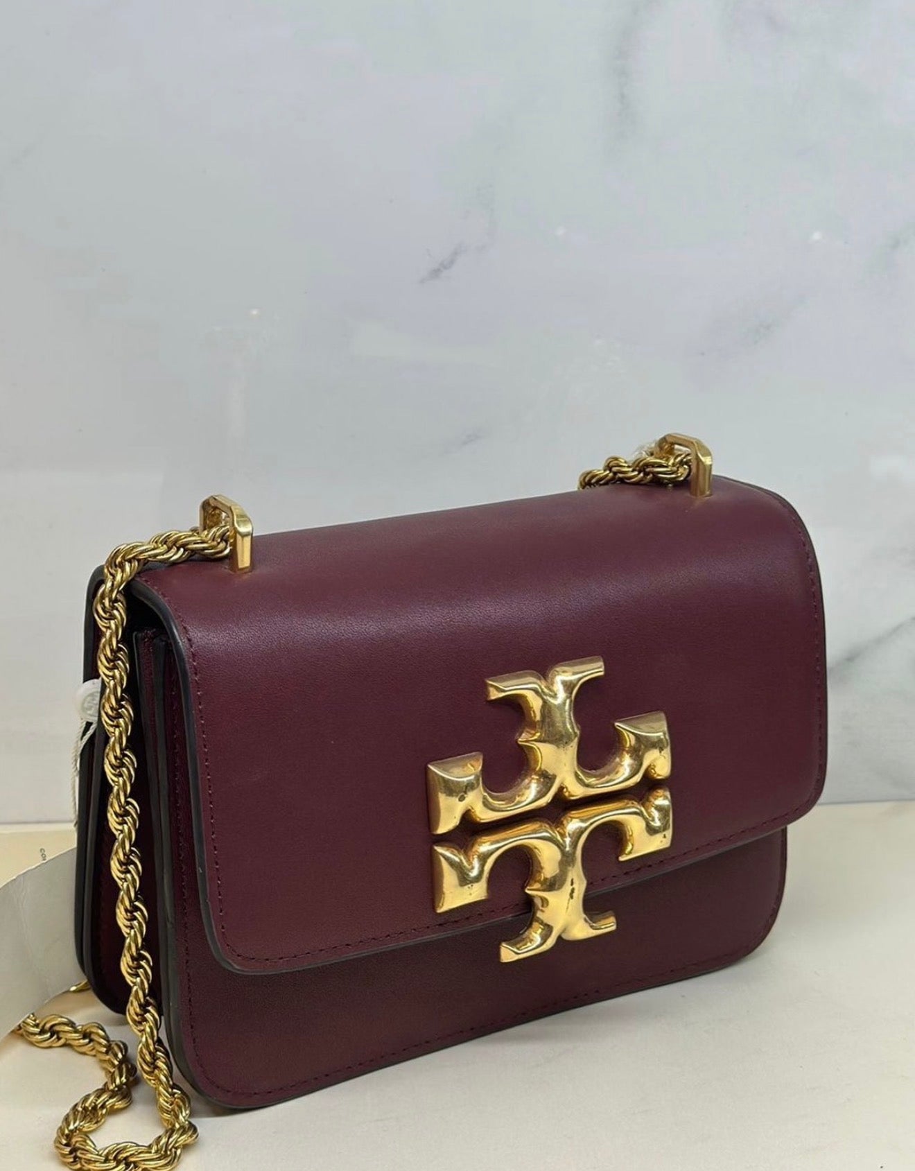 Tory Burch Small Eleanor Bag - Burgundy