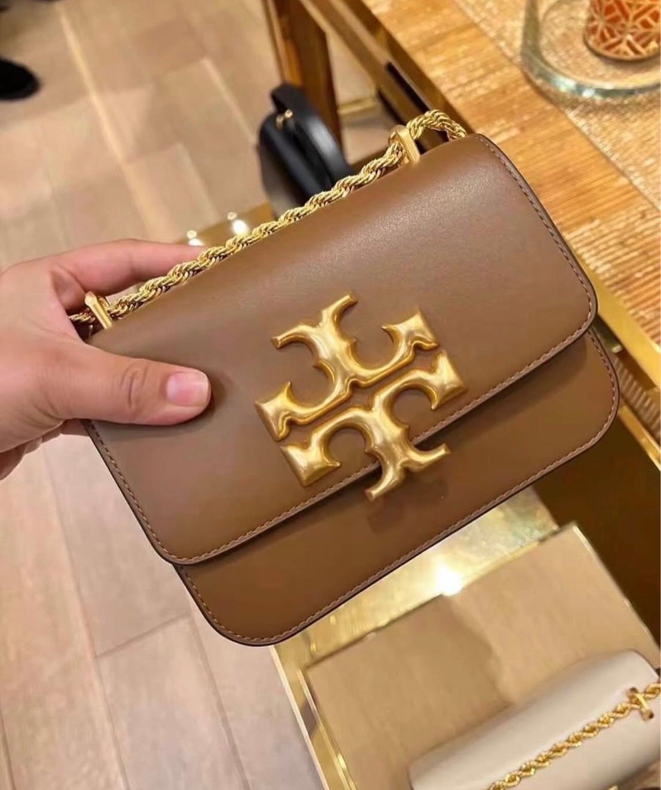 Tory Burch Small Eleanor Bag - Brown