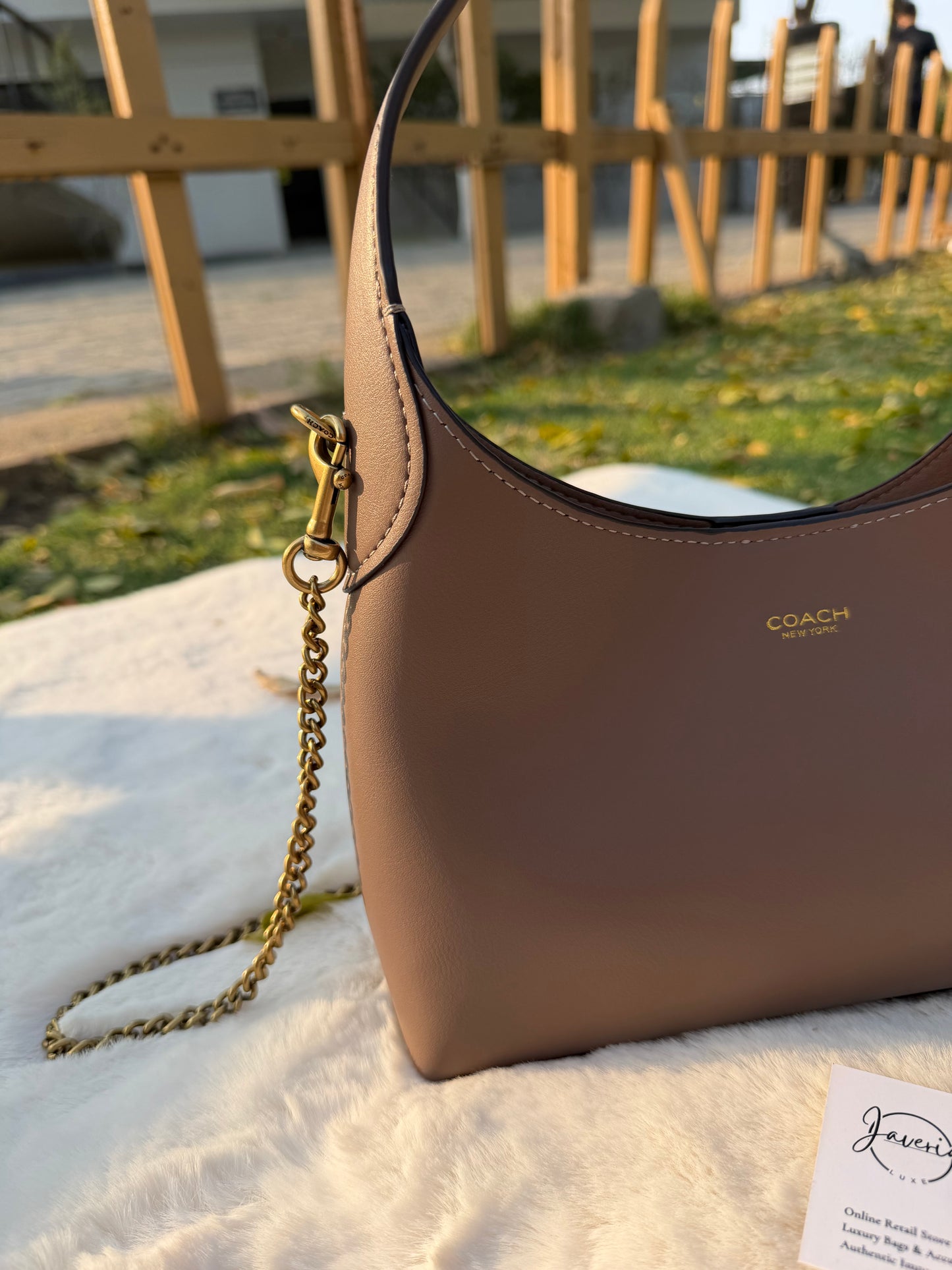 Coach Brookyln 23 Shoulder Bag - Darkstone