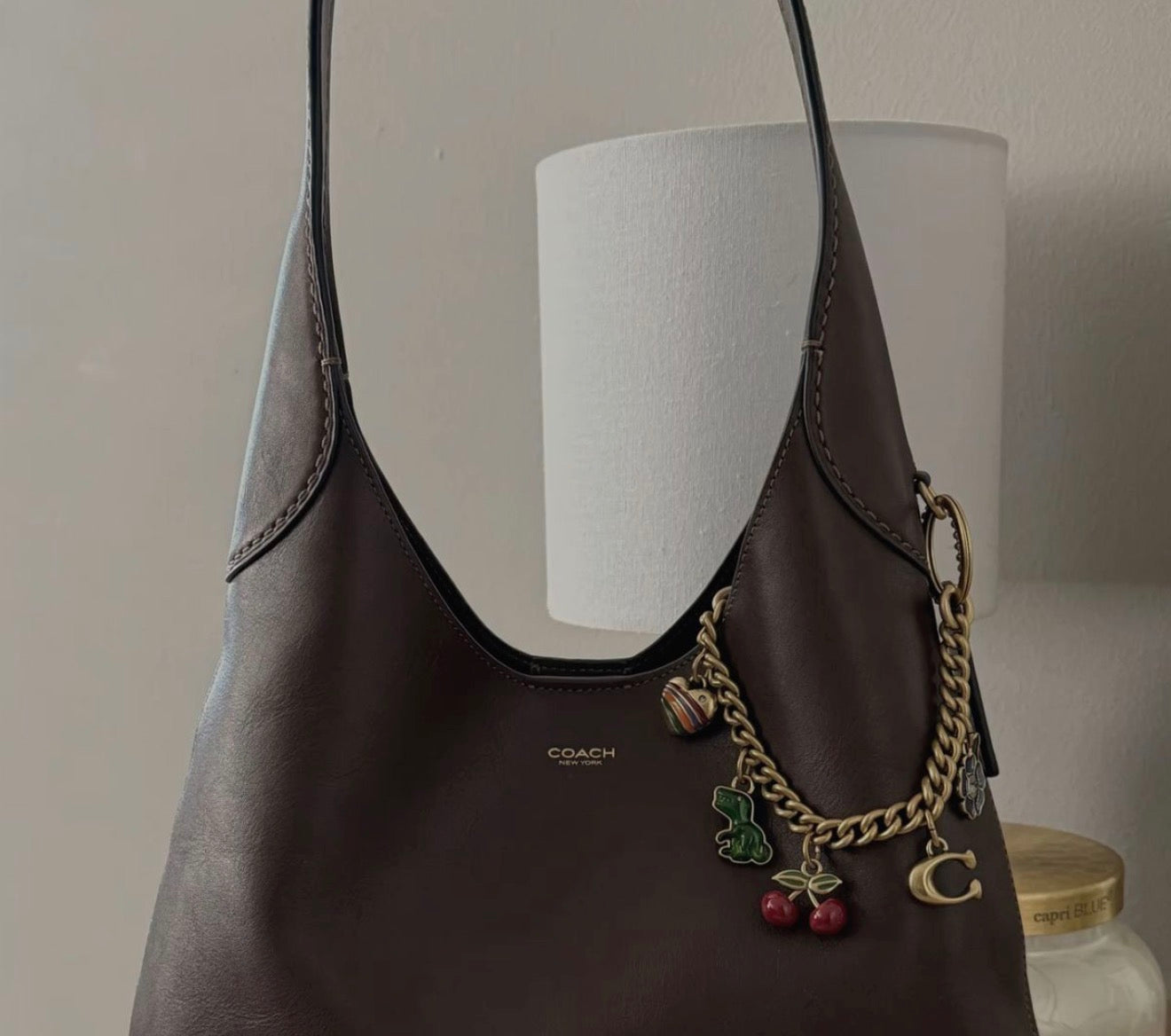 COACH® | Chain Motif Bag Charm