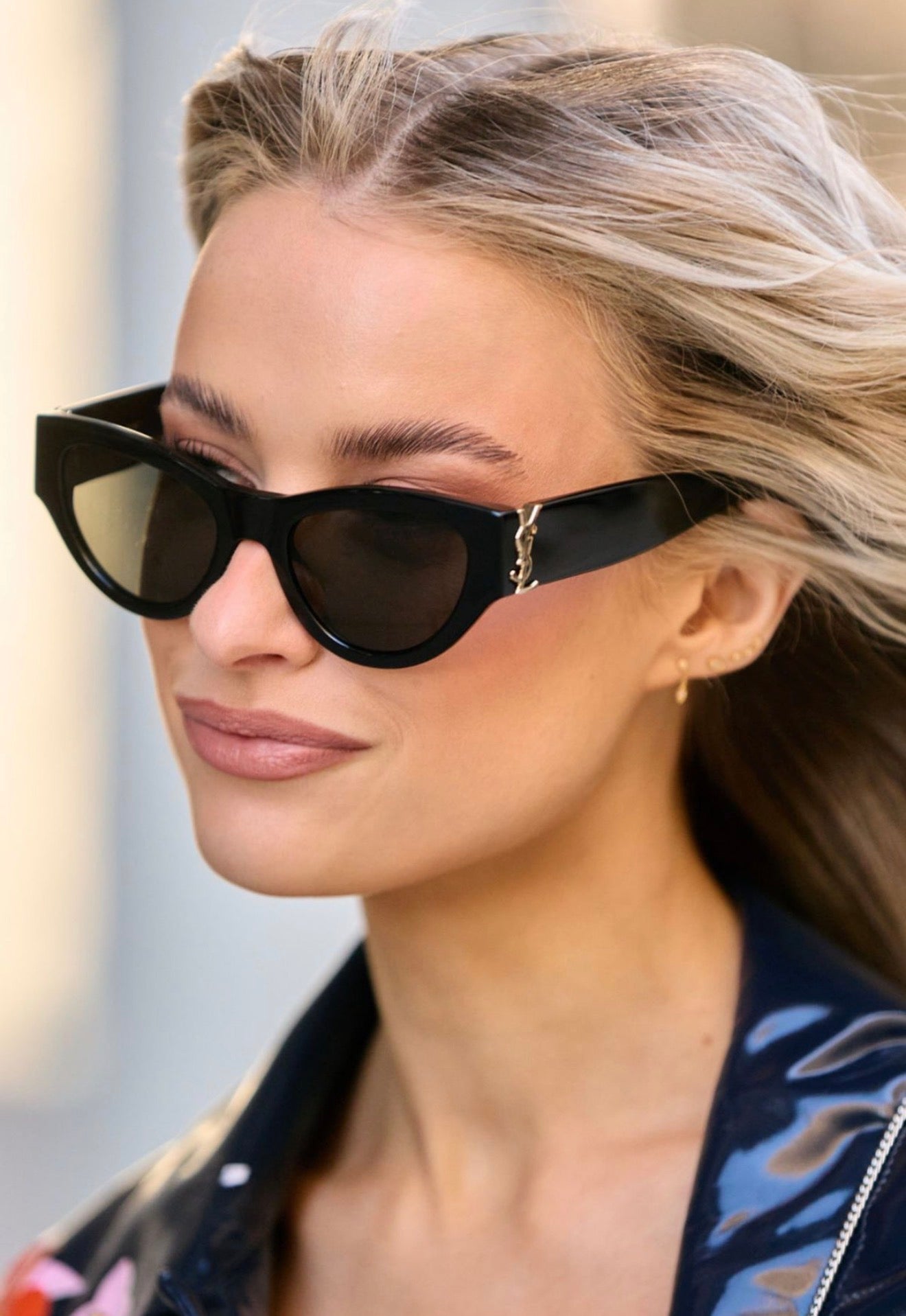 Ysl Sunglasses UV Protective (with box & case)