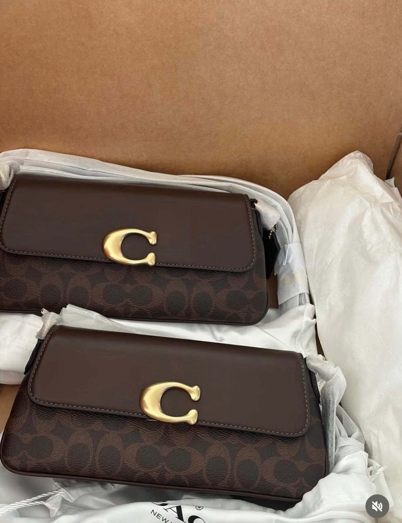 Coach Jet Shoulder Bag in Signature Canvas Maple