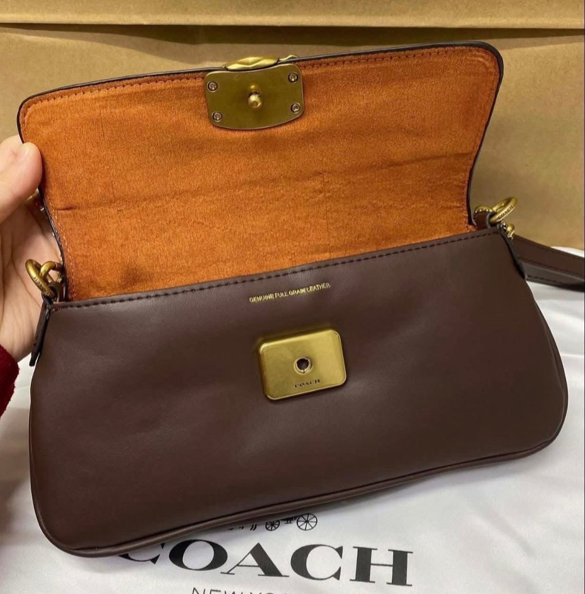 Coach Jet Shoulder Bag - Maple
