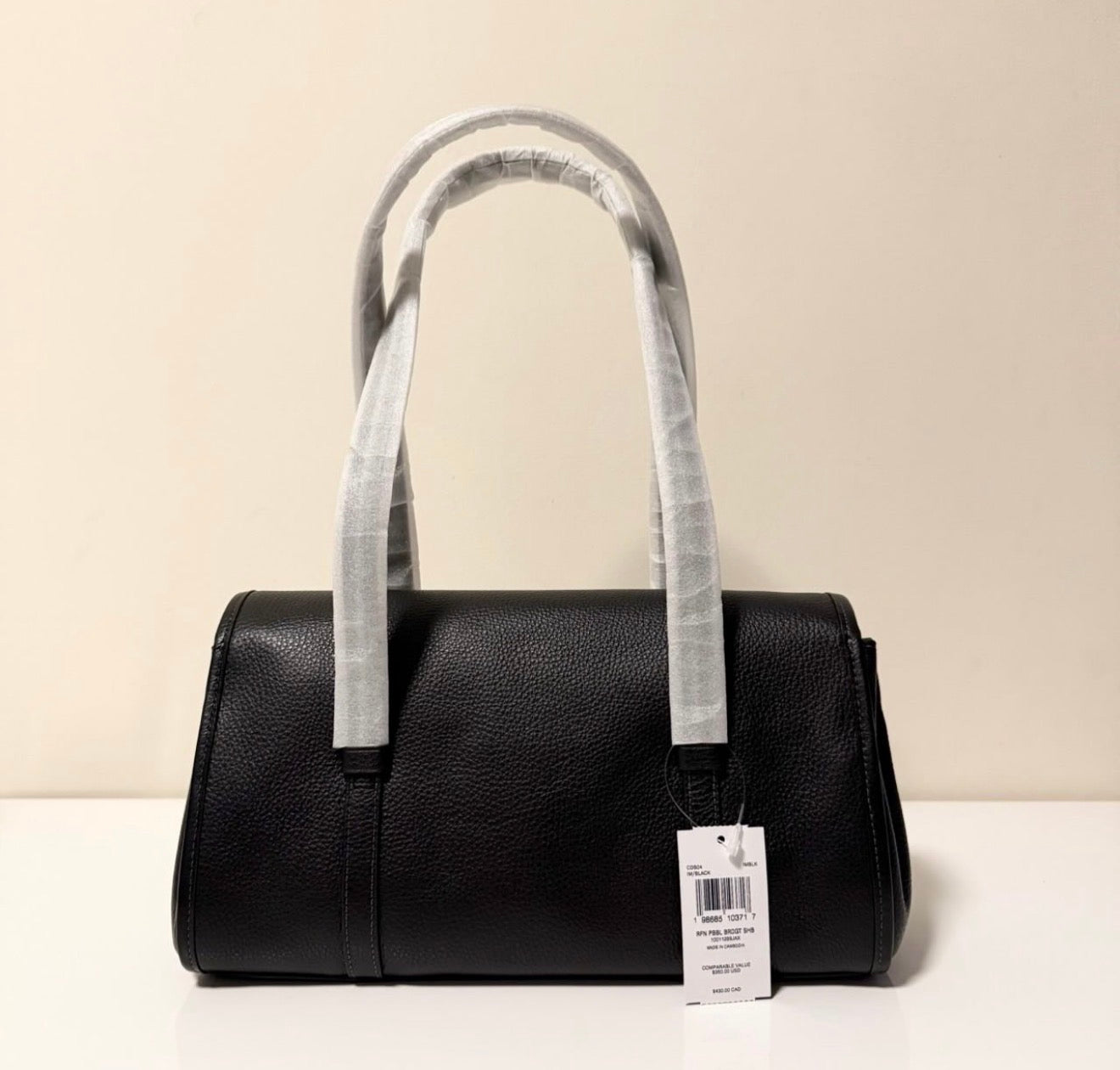 Coach Bridget Flap Shoulder Bag - Black