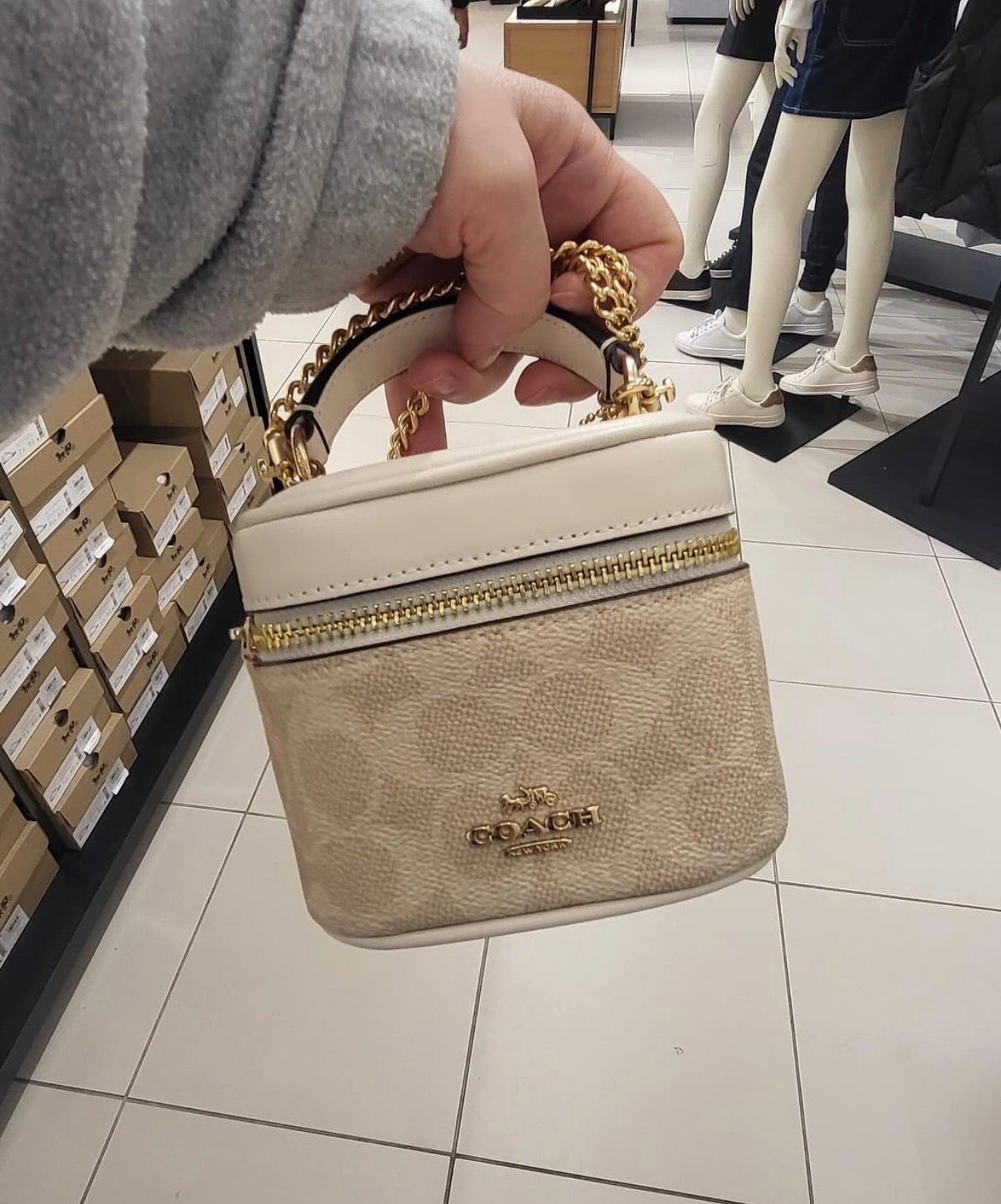 Coach Ava Crossbody Bag - Light Brown